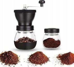 Kézi Kávédaráló Bors Só Fűszer Gyógynövények Szett