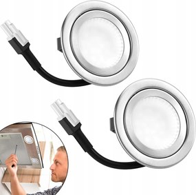 2db konyhai páraelszívó izzó, Led világítás konyhai páraelszívóhoz