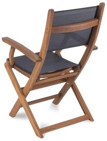 Fieldmann - Összecsukható akácfa kerti szék