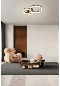 Searchlight 62793BK - Dimmelhető LED mennyezeti lámpatest TRIPLE LED/25W/230V