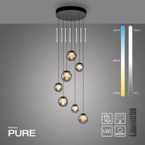 Paul Neuhaus modern függeszték pure popup szürke pln2587-15