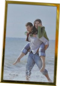 10x15-ös fém képkeret arany