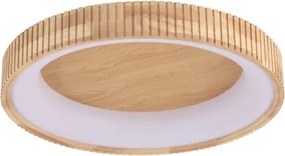 Brilagi - FALCON WOOD MODERN mennyezeti LED lámpa LED/40W/230V átm. 60 cm fa
