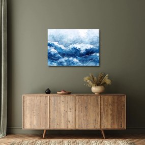 Kép - A tenger illusztrációja (70x50 cm)