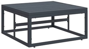 Kerti Kanapé Szett párnával 6 pcs Antracit Acél