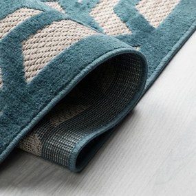 Kék kültéri futószőnyeg 150x80 cm Oro - Flair Rugs