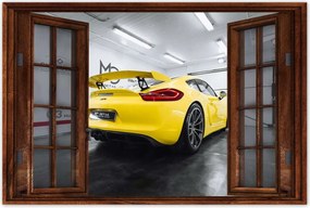 Poszterek 120x80 Custom car Garage GarĂĄzs