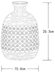 Lucide 13534/26/31 - Asztali lámpa TIESSE 1xE14/40W/230V