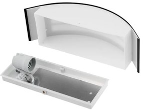 Kültéri fali lámpa 1xE27/14W/230V IP44 fekete