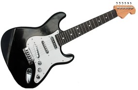 Gyermek elektromos gitár 68cm Fekete: fekete
