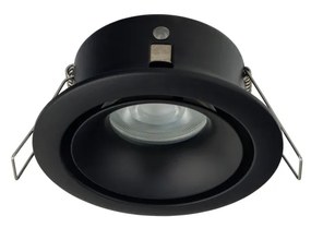 Nowodvorski FOXTROT fürdőszobai süllyeszthető lámpa, fekete, GU10 foglalattal, 1x15W, TL-8374