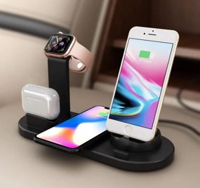 Namvi Asztali Multifunkciós töltő állomás iphone , Iwatch, airpods QS-292