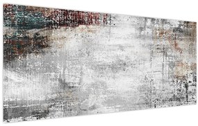 Kép - Absztrakt texturált vászon (120x50 cm)