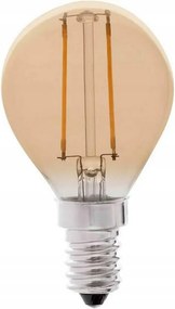 Led izzó Faro G45 E14 2W izzószálas borostyánszínű 2200K, dekoratív, 160 lm