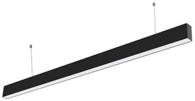 Optonica Függesztett Lináris Slim LED Lámpa Fekete 40W 3400lm 6000K hideg fehér 5372