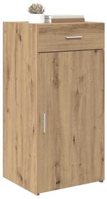 Széf fiókkal kézműves tölgy 42.5 x 40 x 93 cm Faanyag