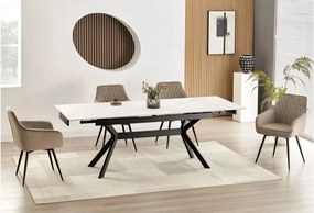 Imperia bővíthető étkezőasztal fehér 160-220 cm