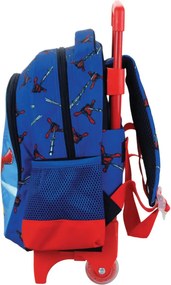 Pókember Evergreen gurulós ovis hátizsák, táska 30 cm