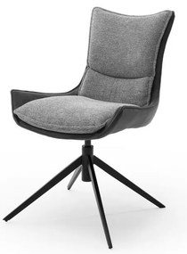 ZAIRA szék, 2 db, antracit