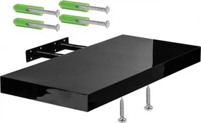 Fali polc STILISTA® Volato Fa sötét 40 cm