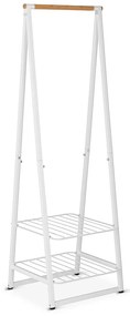 Fehér acél ruhatartó állvány Linn – Brabantia