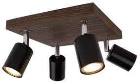 Spot-Light DO2910456 - MANARA mennyezeti spotlámpa 4xGU10/5W/230V fenyő