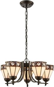 Endon FARGO 74345 Csillár 5x40W/E14 IP20