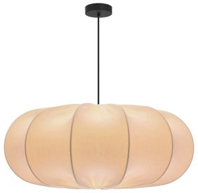 Fehér függőlámpa textil búrával ø 52 cm Cafee – Candellux Lighting