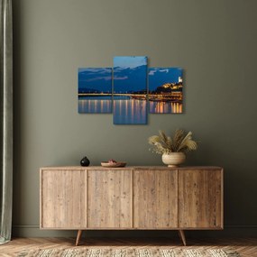 Pozsony képe várral (90x60 cm)