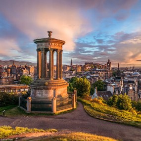 Poszter 20x20cm Kilátás Carlton Hillből, Assaf Frank