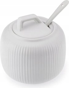 Cukortartó Osborn fedéllel, fehér