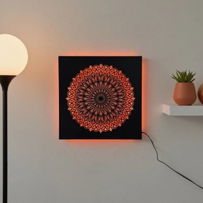 LED-es fa festmény Mandala – háttérvilágítású mandala | BAKE