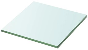 30x30 cm átlátszó panel üvegpolc