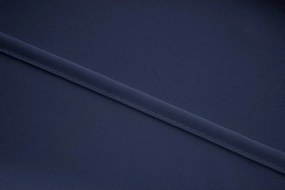 Függöny OXFORD LIGHT 140x270 cm, sötétkék Felfüggesztés: Hullámos sínszalag
