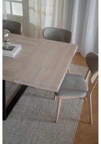 Brooklyn matt lakkozott tölgyfa hosszabbító asztallap étkezőasztalhoz - Rowico