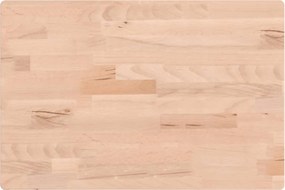 vidaXL tömör bükkfa fürdőszobai pult 60x40x1,5 cm