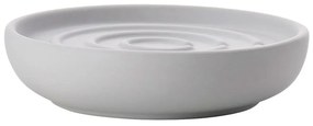 Világosszürke porcelán szappantartó Nova – Zone