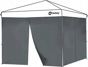 Fal Oldalfalak Pavilon Sátor Pavilon 3x3 2 Db Antracit