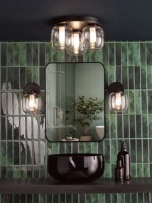 Dar Lighting modern mennyezeti lámpa edaline matt fekete dareda5322