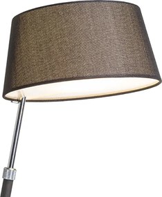 RENDL RITZY stolní černá chrom 230V LED E27 15W