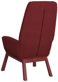 bordó szövet pihenőfotel