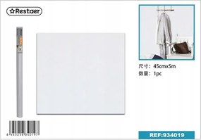 Elegáns fehér tapéta 45 cm x 5 m bármilyen enteriőrbe