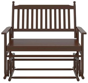 barna tömör nyárfa hintapad 118 x 70 x 104,5 cm