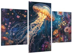 Kép - Varázslatos medúza (90x60 cm)