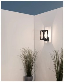 Nova Luce kültéri fali lámpa, sötétszürke, E27 foglalattal, max. 1x12W, 9193101
