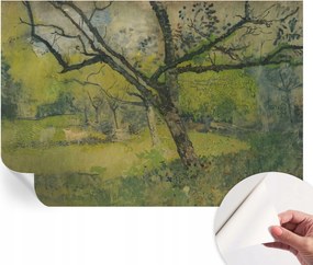 Modern Öntapadós Fotótapéta Mosható Zöld tájkép 152x104 cm