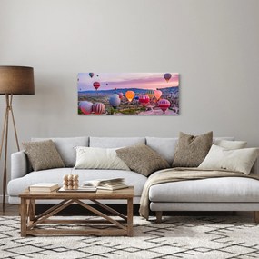 Kép - Hőlégballonok (120x50 cm)