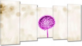 Vászonkép 150x80 Lila pitypang