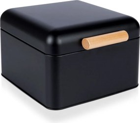 Kenyértartó Fém Fekete Kenyértartó Loft Stílus 22x20x14CM