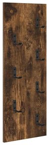 Fali Kabáthorog Füstölt tölgy 30 x 1.5 x 80 cm Faanyag